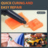 UV Glue Kit with uv light, Liquid Plastic Welder, Glass repair fluid, Cures Quickly, Plastic, Glass, Metal Adhesive Repair for Home, Outdoors. (2P...