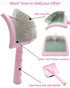 Dog Brushes for Grooming Kit,4 In 1 Slicker Brush for Dogs | Dog Comb | Dog Bath Brush | Pet Hair Remover Dog Grooming Kit for Long Haired Dogs Go...