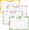 72 Count Recipe Cards, Recipe Cards 4x6 Double Sided, Blank Recipe Cards for Bridal Shower and Wedding, 4x6 Recipe Cards(4 Fruit Design)...