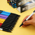 30 Pack Ballpoint Pens,Medium Point 1mm Pen Retractable Pens Smooth Writing Pens Black Ink Journaling Pens, Aesthetic Gift School Office Supplies ...