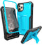 ExoGuard for iPhone 11 Pro Max Case, Rubber Shockproof Full-Body Cover Case Built-in Screen Protector with Kickstand for iPhone 11 Pro Max (Blue)...