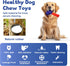 Dog Chew Toys for Aggressive Chewers, Dog Toys for Aggressive Chewers, Natural Rubber Dog Toys for Medium Large Dogs, Large Dog Toy, Durable Dog T...