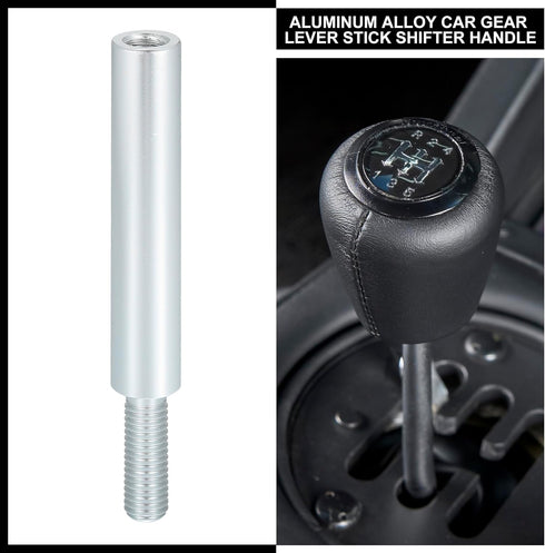 ACROPIX 3" Shift Knob Extender Aluminum Alloy Car Gear Lever Stick Shifter Extension M10x1.25 Fit for Nissan for Mazda - Pack of 1...