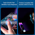 2 Pack Matte Anti-Blue Light Eye Protection Screen Protector for iPhone 14 Pro, Anti-Glare Blue-Light Blocking Tempered Glass Film 6.1", Scratch R...