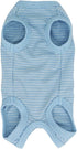 LOPHIPETS Girl Dog Shirts Recovery Suit Pajamas for Small Teacup Dog Chihuahua Yorkie Puppy Cat Clothes-Cambridge Blue Strips/XXS...