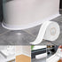 Self-Adhesive Caulk Tape - Waterproof Sealing Tape for Kitchens, Bathrooms, Toilets, and Showers - Easy to Apply, Flexible PVC Sealant Tape, White...
