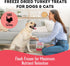 Freeze Dried Turkey Treats for Dogs & Cats (1.76 oz, Pack of 1) - Single Ingredient Flash Frozen to Maintain Nutrients Vitamins and Healthy Oils M...