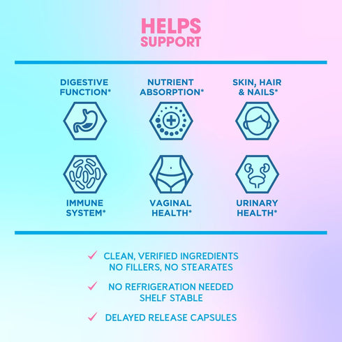 BioEmblem Beauty Probiotics for Women, 35 Billion CFU 14 Strains with Biotin, Collagen, Prebiotics for Digestive Health, Hair Skin and Nails, Vagi...