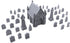 EnderToys Mausoleum Graveyard Scene, Terrain Scenery for Tabletop 28mm Miniatures Wargame, 3D Printed and Paintable...