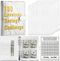 100 Envelopes Money Saving Challenge Binder Kit A5 Fun Budget Binder Book Organizer with Card Slot Pen Holder for 100 Day Cash Stuffing $5050 Budg...