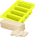 butter molds Large 4 Cavities Silicone butter mold Pudding & Jello Shot Mold butter stick molds,Cheesecake, butter mold with lid Product Dimension...