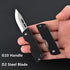 EDC Pocket Folding Knife D2 Steel Blade G10 Anti-Slip Handle for Hunting Fishing Camping Hiking Outdoor Activities Home Improvement, Gifts for Men...
