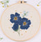 Awesocrafts Embroidery Kit Myosotis Sylvatica Flowers Full Range of Embroidery Starter Kits for Beginners Adults Kids DIY Handmade Easy Patterns (...