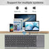 ROCK&ROWN Foldable Bluetooth Keyboard, Pocket Size Portable Wireless Keyboard with Touchpad for Mac OS,Android, Windows, Linux, PC, Tablet, with R...