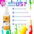 HTVRONT Tie Dye Kit for Kids and Adults - 18 Colors 80ML Pre-Filled Bottles Permanent Non-Toxic Tye Dye Kits for Clothing T-Shirt Fabric Textile C...