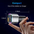 Bluetooth FM Transmitter for Car, SONRU Bluetooth Car Adapter, Wireless FM Radio Transmitter, Support QC3.0 USB Charging, Hands-Free Calling, Siri...