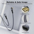 90 Degree USB C 3.2 Extension Cable, 2 x USB 3.2 Gen2 Type-C Male to Female Extender Cable Ultra 4K@60Hz 240W Charging 20Gbps Data Transfer with S...