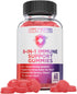 8-In-1 Immune Support Gummies With Elderberry - Powerful Immune Support Supplement Blend Of Elderberry, Quercetin, Zinc & Vitamin C Gummies Are Gr...