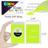 Glow In The Dark Pigment Powder - Epoxy Resin Color Pigment Dyes for DIY Slime Coloring Kit - Luminous Skin Safe Long Lasting Self Glowing for Acr...