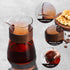 Bincoo Pour Over Coffee Maker Holds 4 Cups, 16.9oz Coffee Dripper Borosilicate Glass Coffee Carafe Brewer,Permanent Resuable Removable Coffee Serv...