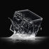 Acrylic Box with Lid, 4 Pack Small Square Acrylic Container 2.2x2.2x2.2Inch/55X55X55mm Plastic Square Cube Containers with Lid Storage Box for Can...