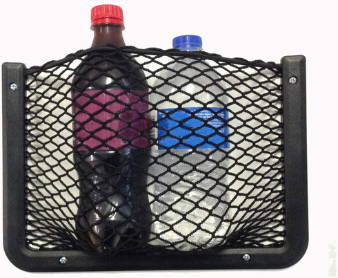 Framed Stretch Mesh Net Pocket for Auto, RV, or Home Organization and Storage (8" x 11")...