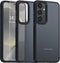 Oterkin Samsung Galaxy A35 5G Case (Black, Nanoscale Electroplating Coating), Includes 9H HD Screen Protectors, Military Grade Protection, Translu...
