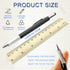 JONMON Multitool Gift Pen Tech Tool - 8PCS 6 in 1 Multifunction Screwdriver Ballpoint Pen Set with Touch Screen Stylus Top, Cm Inch Ruler, Levelga...