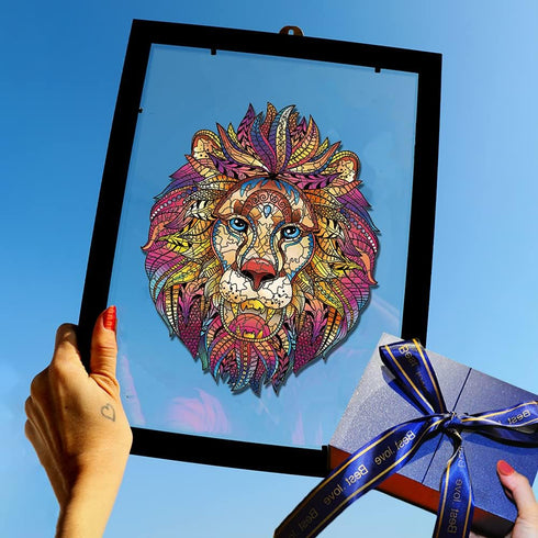 Wooden Puzzles for Adults,Wooden Animals Shaped Puzzles,Unique Shaped Jigsaw Puzzles,Magic Wooden Jigsaw Puzzles, Wood Puzzles Adult, Unique Puzzl...