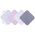 Viviland Baby Washcloths, 24Pack Baby Towels for Newborn, Baby Girl Wash Cloths, and Infant Bath Face Washcloths Soft Absorbent, Gentle on Sensiti...