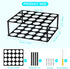 uxcell Vinyl Roll Storage Rack, Acrylic Vinyl Roll Holder for Up to 20-Holes, Vinyl Organization for Craft Room Gift Wrap Roll Vinyl Storage Organ...