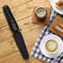 Electric Milk Frother Drink Mixer ROMAUNT Handheld Electric Battery Operated Frother Coffee Stainless Steel Foam Maker Perfect for Espresso, Latte...