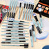 Professional Set of 32 Makeup Brushes;from an Array of Eyeshadow Foundation Brushes to a Concealer Brush to Eyelash and Blusher Brushes-the Makeup...
