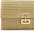 Obosoyo Summer Straw Clutch Purses for Women Boho Woven Beach Bag Envelope Wallet Flap Handbags Cell Phone Evening Purse...