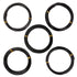 Riboud Bonsai Training Wire, Aluminum Bonsai Wire for Crafts 5-Size Starter Set- 1.0mm, 1.5mm, 2.0mm, 2.5mm, 3.0mm (161 feet Total, Black)...