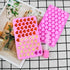 2 Pack Silicone Mini Hearts Molds with 2 Droppers Ice Cube Heart Mold Mini Hearts Shape Mould for Baking Silicone Molds for Chocolate Gummy Candy ...