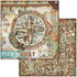 STAMPERIA INTERNATIONAL, KFT PAPER PAD 12X12 10PK SEA WORLD, 30.5 x 30.5 (12" x 12"), Multicoloured...