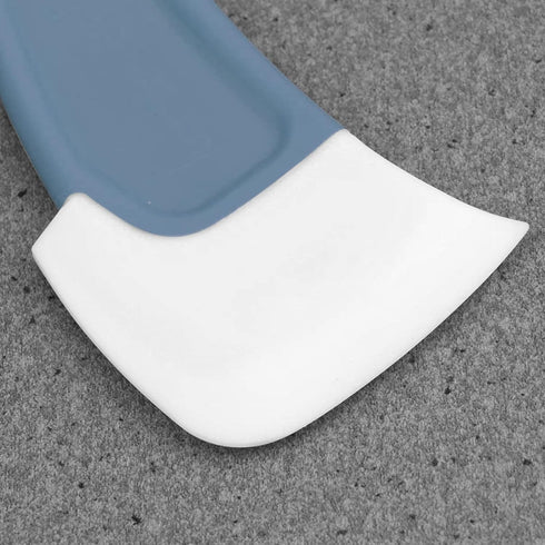 Silicone Pan Scraper Dish Cleaning Spatula Bowl Scraper Dish Scraper Non Stick Kitchen Scraper Pan Rubber Cleaning Spatula Pot Cleaning Tool 2 PCS...