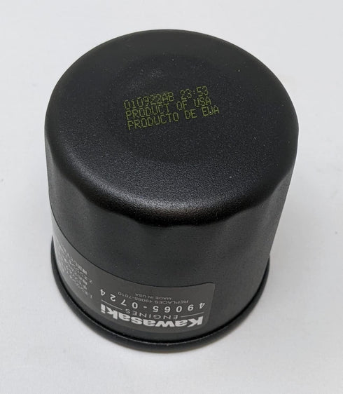 Kawasaki 49065-0724 Oil Filter Fits 49065-7010 OEM...