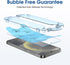 amFilm [3+3Pack Auto-Alignment Magnetic OneTouch for Samsung Galaxy S24 5G 6.2" Tempered Glass Screen Protector+3 Camera Lens Protector,30 Seconds...