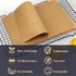 100PCS Unbleached Parchment Paper for Air Fryer Liners, 9x13 Inch Precut Parchment Paper for Baking Sheet, Baking Supplies Baking Paper for Toaste...
