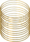 12Pcs 5 Inch Gold Dream Catcher Metal Rings Floral Hoops Wreath Macrame Creations Ring for Crafts DIY...