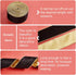 OLYCRAFT 10 Yards Velvet Wired Ribbon 2.5 Inch Black Gold Soft Velvet Ribbon Wired Black Flat Cotton Ribbons with Gold Backing for Gift Wrapping D...