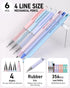 Nicpro 22PCS Pastel Mechanical Pencils Set in Case, Art Cute Drafting Pencil 0.5, 0.7, 0.9 mm, 2mm Lead Pencil Holders for Sketching Drawing With ...