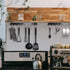 2PCS Utensil Racks with 8 Hooks 17 Inch Kitchen Utensil Holders Hanging Utensil Rack Multifunctional (17 inch)...