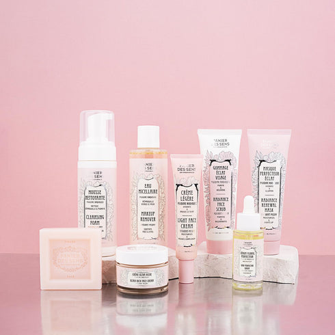 Panier des Sens - Micellar Water - with Cornflower + Rose + Peony Extract - Cleansing & Radiance - Make up Remover for Women Made in France - Gent...