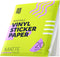 Premium Printable Vinyl Sticker Paper for Inkjet Printer and Laser - 20 White Matte Sticker Paper Waterproof - Durability Adhesive Paper 8.5 x 11,...