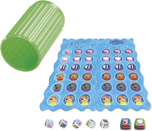 Hasbro Gaming Yahtzee Jr.: Peppa Pig Edition Board Game for Kids Ages 4 and Up, Counting and Matching Game for Preschoolers (Amazon Exclusive)...