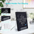 Acrylic Book Stand with Ledge,6PC 4 Inch Clear Acrylic Display Easel Transparent Display Stand Holder Tablet Holder for Displaying Books,Magazine,...