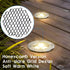 EAGLOD 3W LED Well Light, Low Voltage Landscape Lights,12V-24V Outdoor In Ground Lights, IP67 Waterproof Landscape Lighting with Honeycomb Version...
